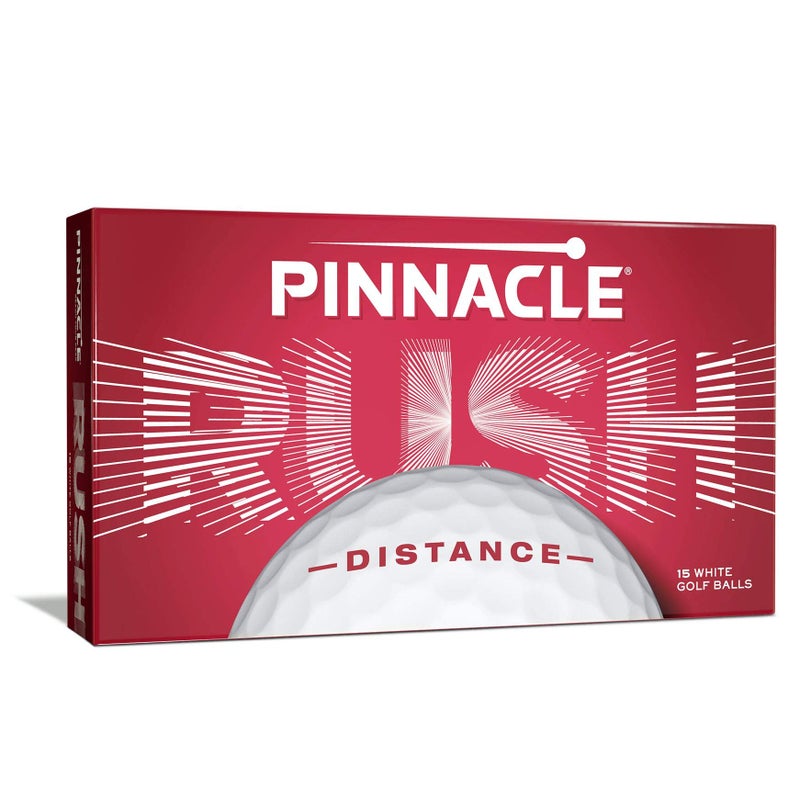 Pinnacle Golf Rush 15-Ball White - Image 1